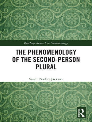 cover image of The Phenomenology of the Second-Person Plural
